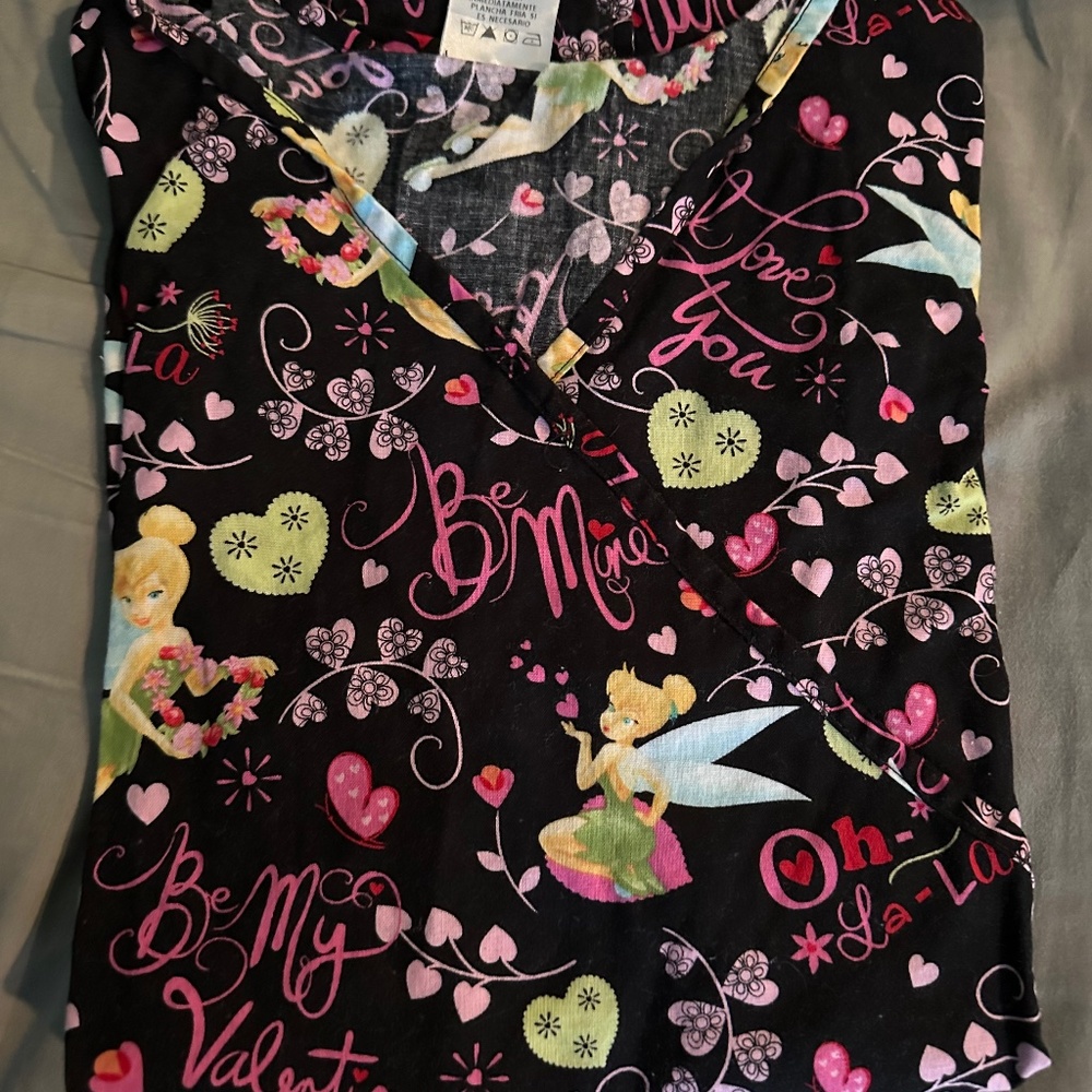11 small scrub tops